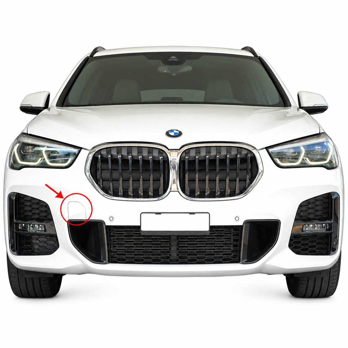 BMW X1 F48 M Sport facelift 2019-2022 капаче за кука за теглене