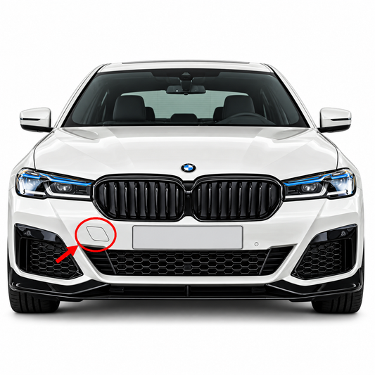 BMW 5 Series G30 M Sport facelift 2020-2023 капаче за кука за теглене