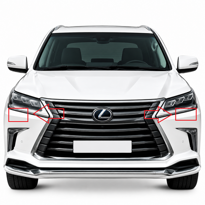 Lexus LX570 Facelift 2 2016–2021 капачета за пръскалки на фарове
