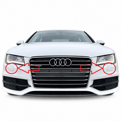 Audi A7 C7 / 4G8 S-line pre-facelift 2011-2014 капаче за пръскалка на фар дясно