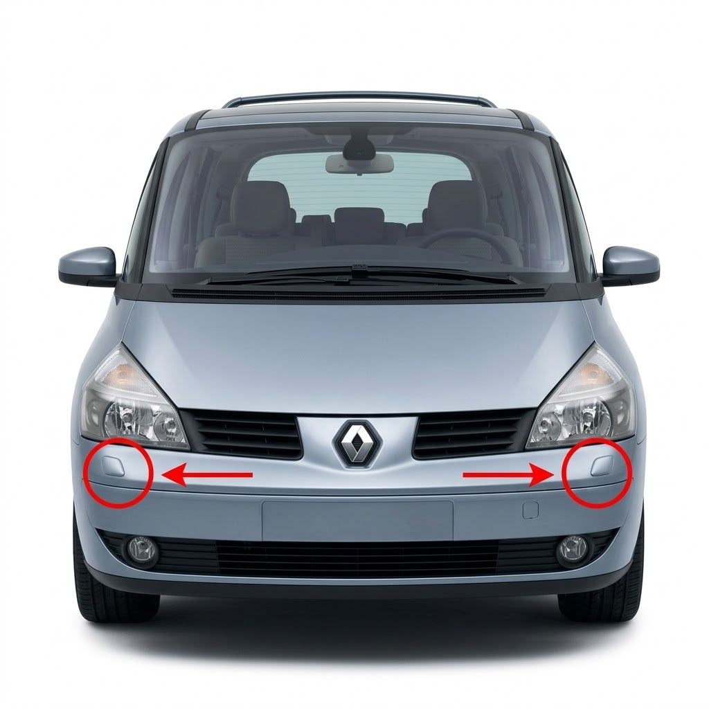 Renault Espace MK4 Фаза 1 и 2 2002-2012 капачета за пръскалки на фарове