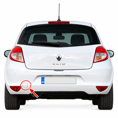 Renault Clio III B85/C85 Hatchback facelift 2009-2012 капаче за кука за теглене
