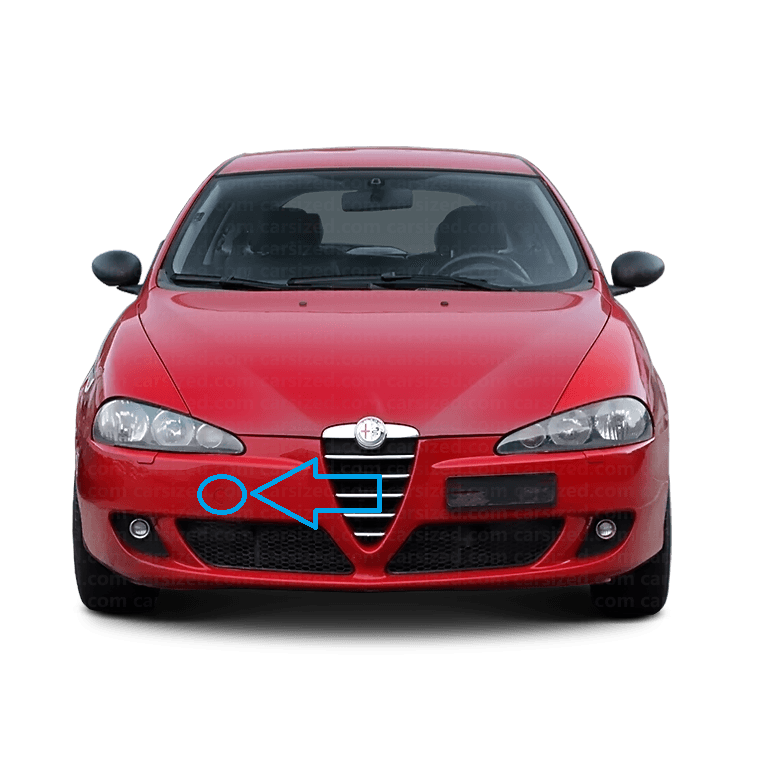 Alfa Romeo 147 facelift 2004-2010 капаче за кука за теглене