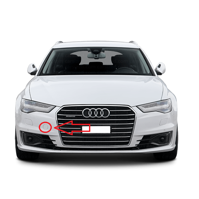 Audi A6 C7 facelift 2014-2018 капаче за кука за теглене