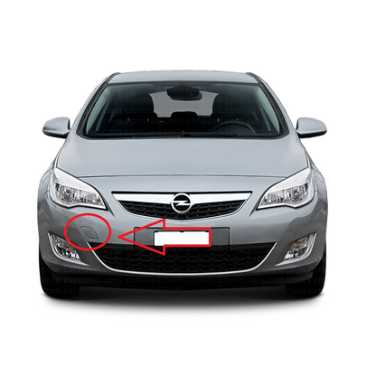 Opel Astra J pre-facelift 2009-2012 капаче за кука за теглене