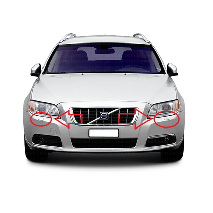 Volvo V70/XC70 pre-facelift 2007-2013 капачета за пръскалки на фарове