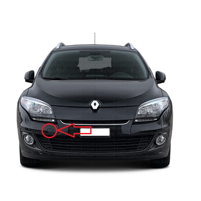Renault Megane III BZ facelift 2012-2013 капаче за кука за теглене