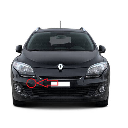 Renault Megane III BZ facelift 2012-2013 капаче за кука за теглене