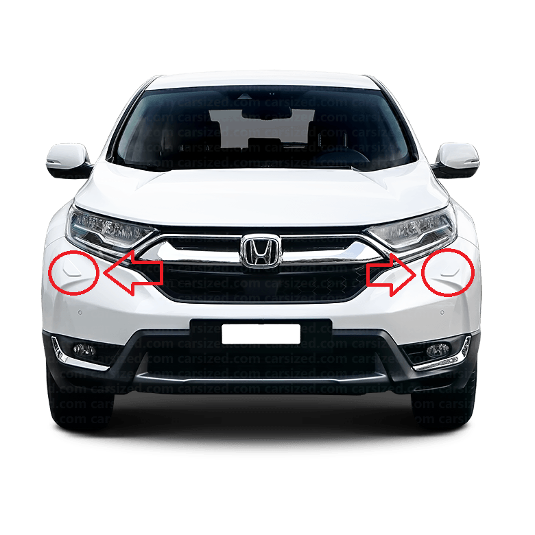 Honda CR-V 5 pre-facelift 2017-2019 капачета за пръскалки на фарове