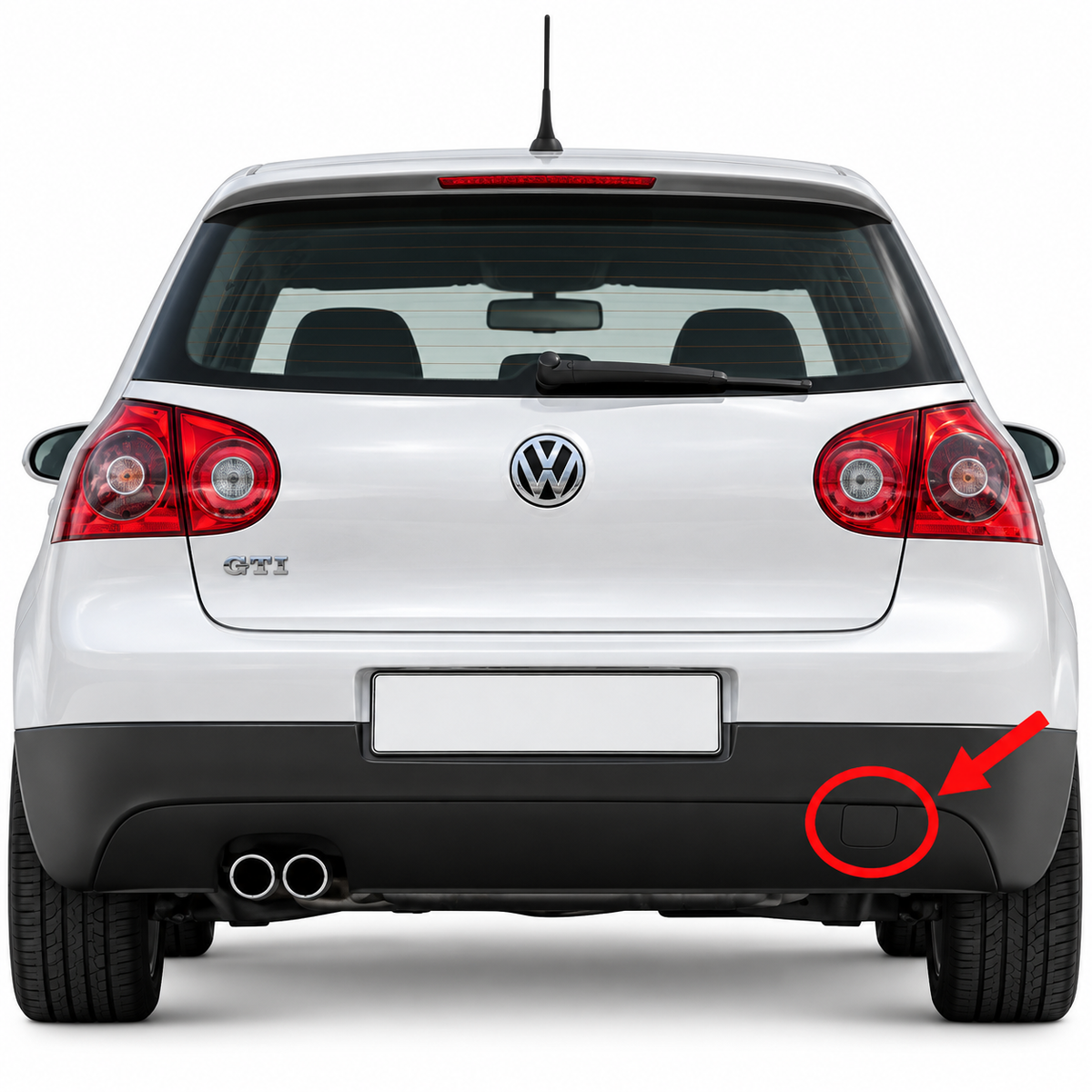 Volkswagen Golf Mk5 GTI pre-facelift 2005-2008 капаче за кука за теглене