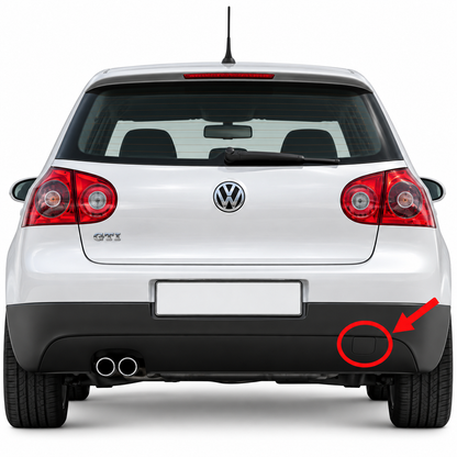 Volkswagen Golf Mk5 GTI pre-facelift 2005-2008 капаче за кука за теглене