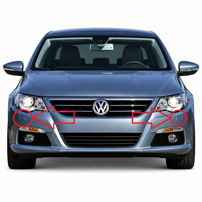 Volkswagen Passat CC 357 pre-facelift 2008-2012 капачета за пръскалки на фарове