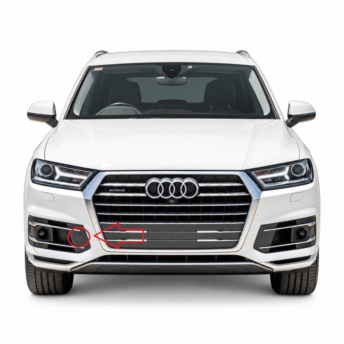 Audi Q7 / SQ7 4M pre-facelift 2015-2019 капаче за кука за теглене