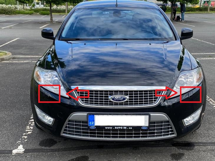 Ford Mondeo MK4 Pre-Facelift 2007-2010 капачета за пръскалки на фарове