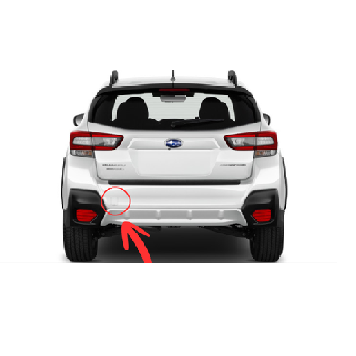 Subaru Crosstrek GT 2017-2023 капаче за задна кука за теглене