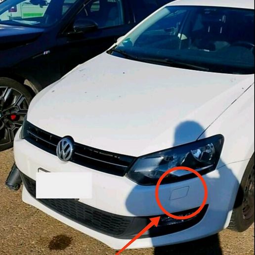VW Polo Mk5 pre-facelift 2009-2014 капачета за пръскалки на фарове