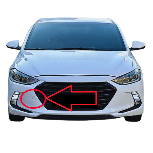 Hyundai Elantra VI AD pre-facelift 2015-2018 капаче за кука за теглене