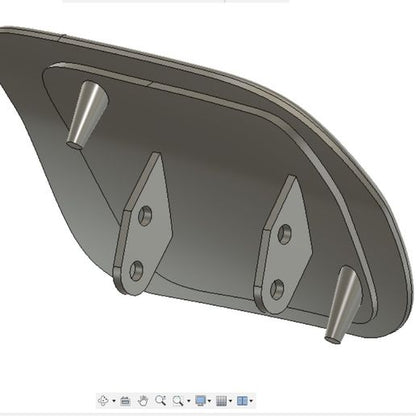 VW Golf PLUS Pre-facelift 2009-2013 капачета за пръскалки на фарове