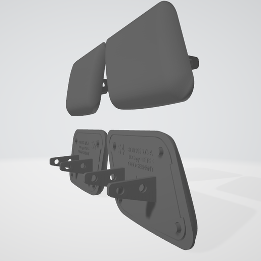 AUDI S4 B5 1997-2001-2016 капачета за пръскалки на фарове