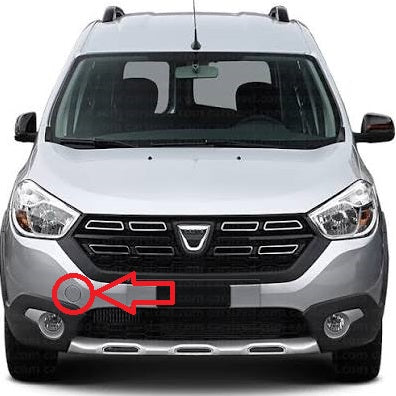 Dacia Dokker I Stepway facelift 2017-2021 капаче за кука за теглене