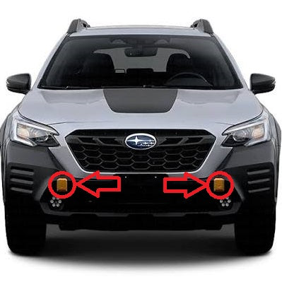 Subaru Outback BT Wilderness 2021-2025 капаче за кука за теглене
