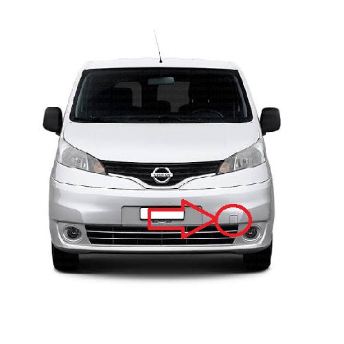 Nissan NV200 M20 pre-facelift 2009-2019 капаче за кука за теглене