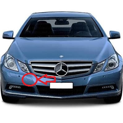 Mercedes E-Class Coupe C207 pre-facelift 2009-2013 капаче за кука за теглене