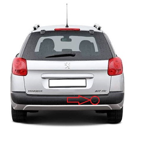 Peugeot 207 A7 SW Outdoor pre-facelift / facelift 2007-2013 капаче за кука за теглене