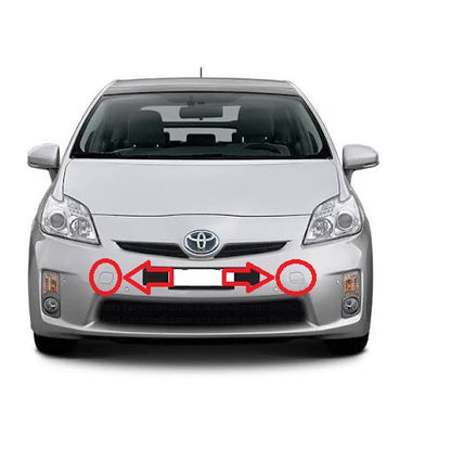 Toyota Prius III ZVW30 pre-facelift 2009-2011 капаче за кука за теглене