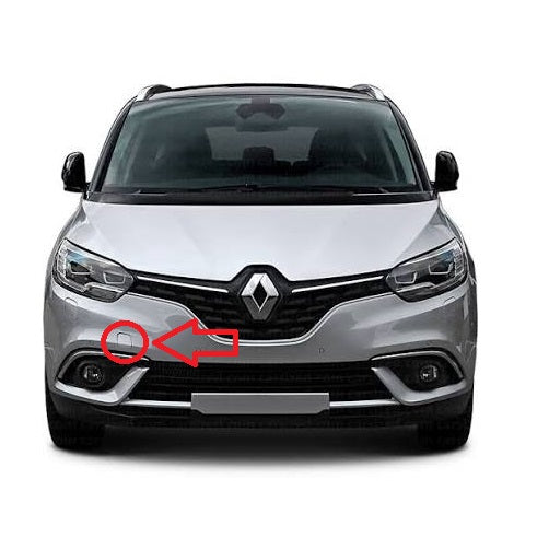Renault Grand Scenic IV R9 pre-facelift / facelift 2016-2023 капаче за кука за теглене