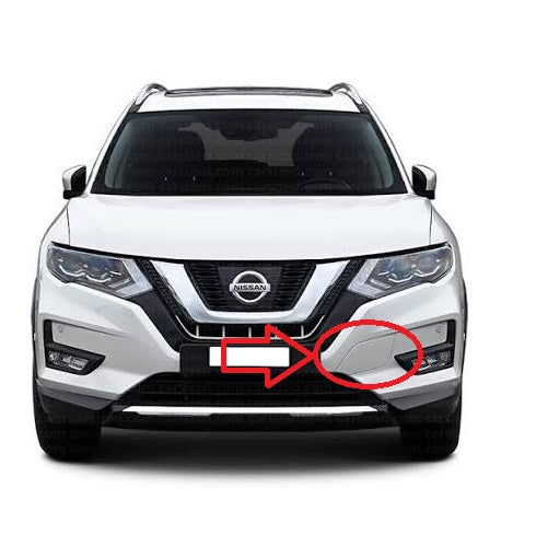 Nissan X-Trail T32 facelift 2017-2022 капаче за кука за теглене