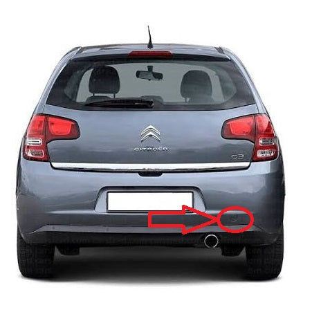Citroën C3 II pre-facelift / facelift 2009-2016 капаче за кука за теглене