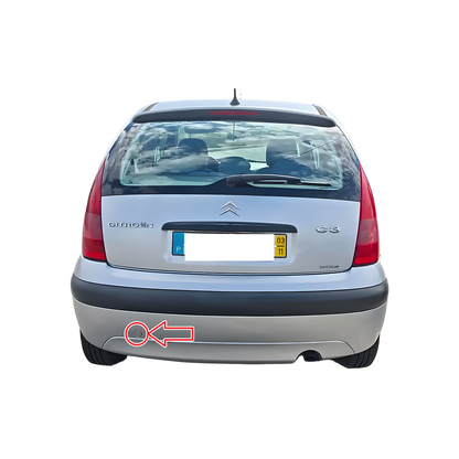 Citroen C3 I / FC / FN pre-facelift / facelift 2002-2009 капаче за кука за теглене