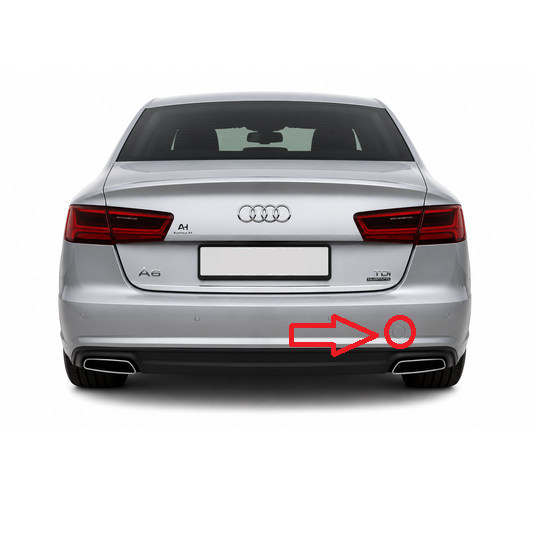 Audi A6 C7 S-line / S6 facelift 2014-2018 капаче за кука за теглене