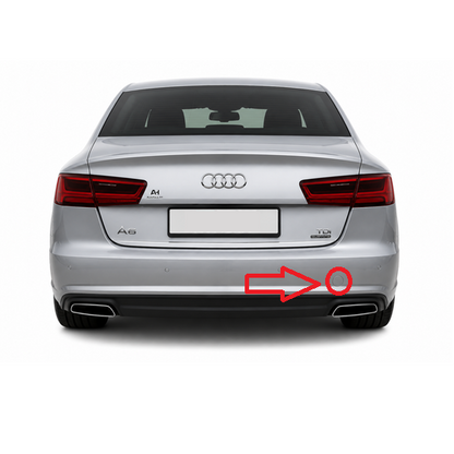 Audi A6 C7 S-line / S6 facelift 2014-2018 капаче за кука за теглене