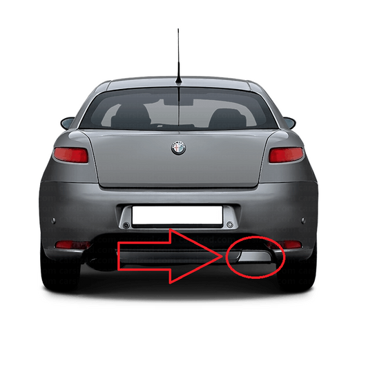 Alfa Romeo GT 2003-2010 капачка за кука за теглене за задна броня