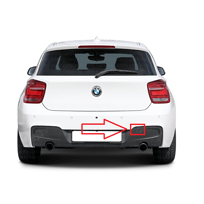 BMW 1 Series F20 / F21 M-Sport pre-facelift 2011-2015 капаче за кука за теглене