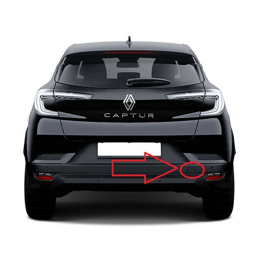 Renault Captur I J87 pre-facelift 2013-2017 капаче за кука за теглене