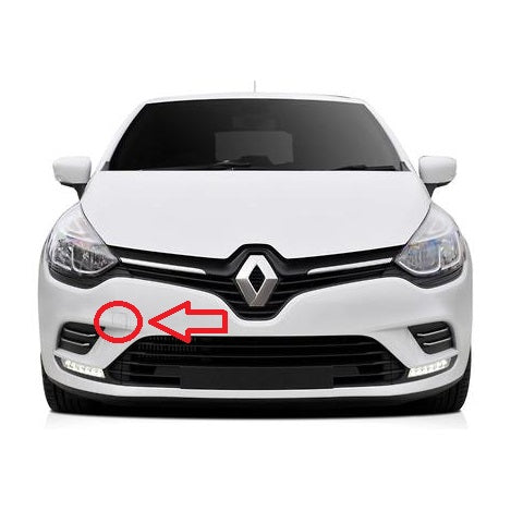 Renault Clio IV MK4 2016-2019 facelift капаче за кука за теглене