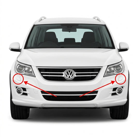 VW Tiguan pre-facelift 2007-2011 капачета за пръскалки на фарове