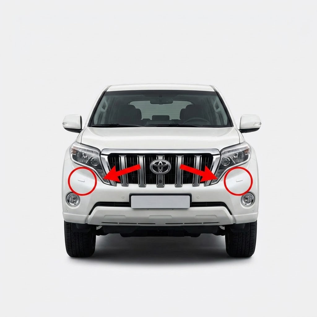 Toyota Land Cruiser Prado J150 Facelift 2013-2017 капачета за пръскалки на фарове