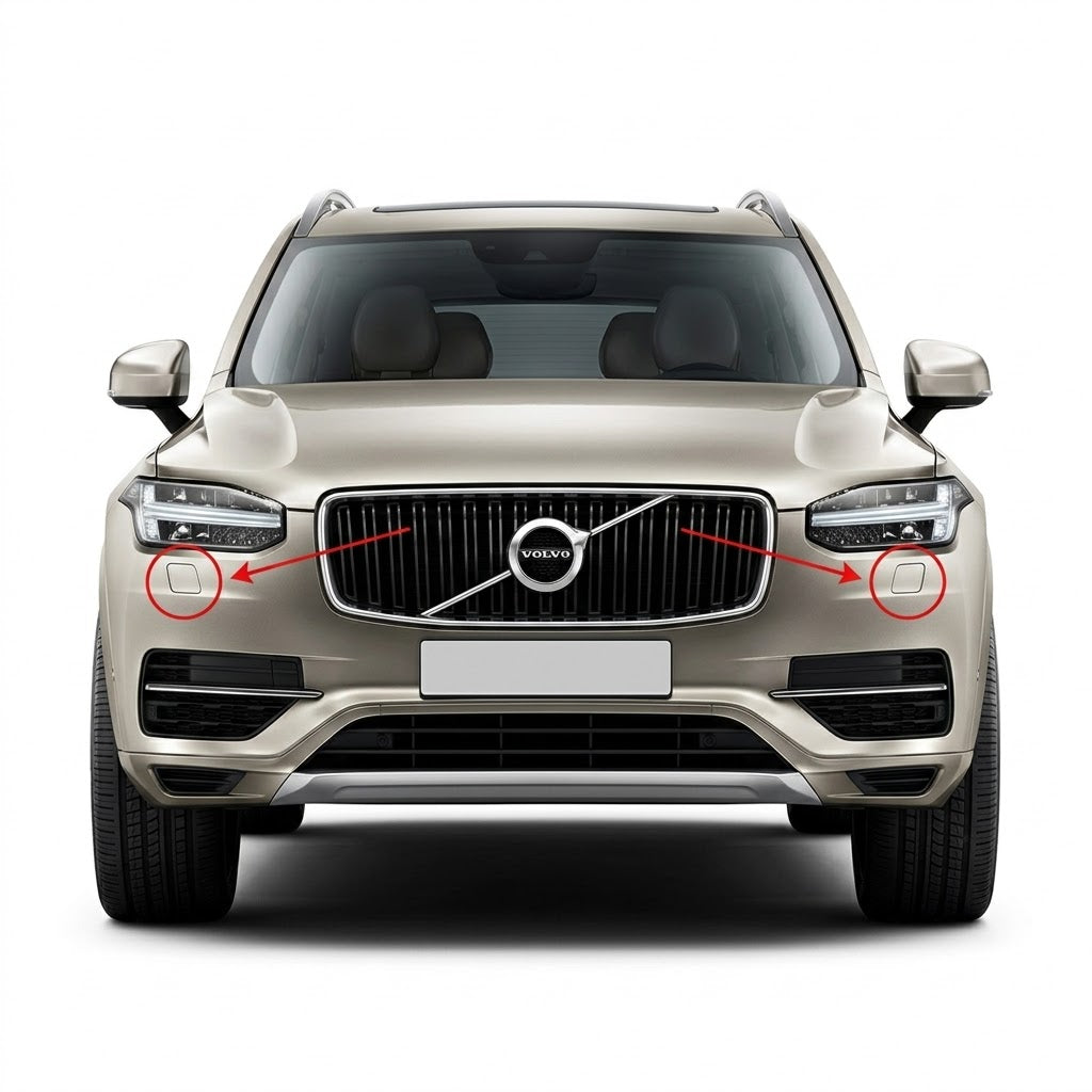 Volvo XC90 2 pre-facelift 2015-2019 капачета за пръскалки на фарове