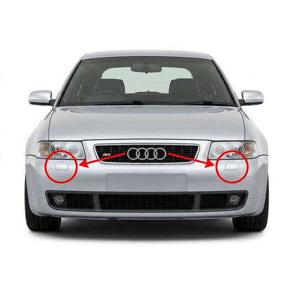 Audi S3 8L 1999-2003 капачета за пръскалки на фарове