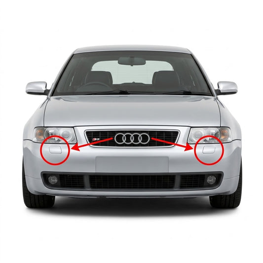 Audi S3 8L 1999-2003 капачета за пръскалки на фарове