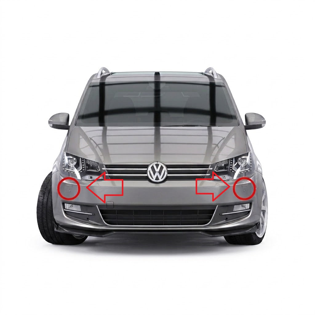 VW Sharan 7N 2010-2022 капачета за пръскалки на фарове