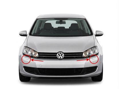 VW Golf Plus facelift 2009-2014 капачета за пръскалки на фарове