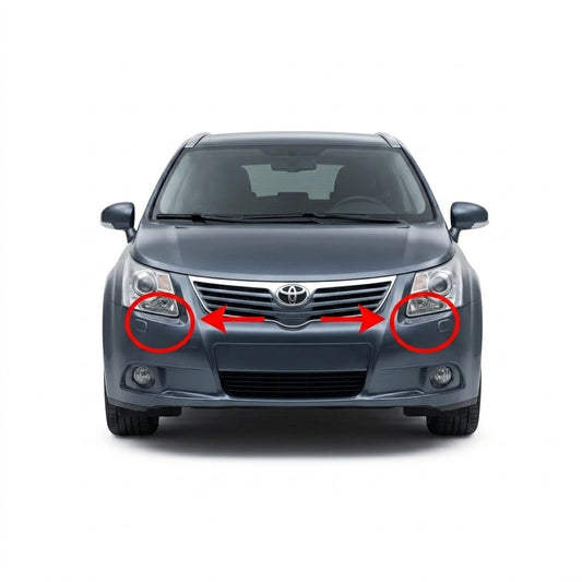 Toyota Avensis T27 Pre-Facelift 2008-2011 капачета за пръскалки на фарове