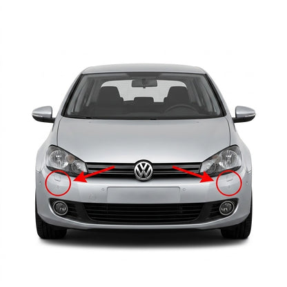 VW Golf MK6 pre-facelift 2008-2013 капачета за пръскалки на фарове