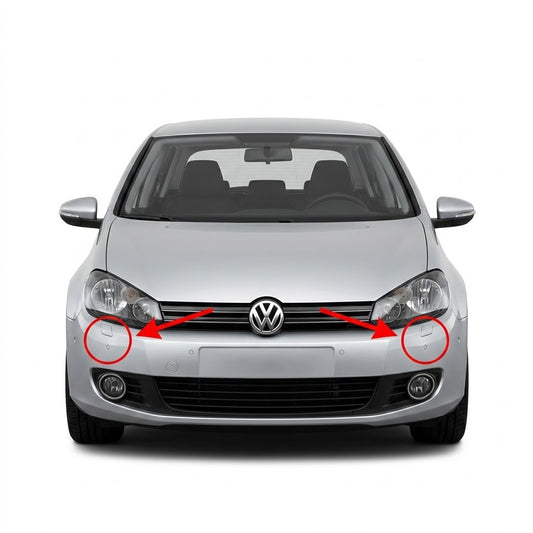 VW Golf MK6 pre-facelift 2008-2013 капачета за пръскалки на фарове