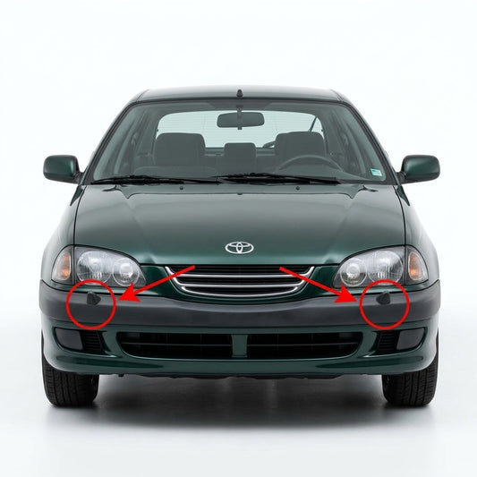Toyota Avensis T22 1997-2003 капачета за пръскалки на фарове
